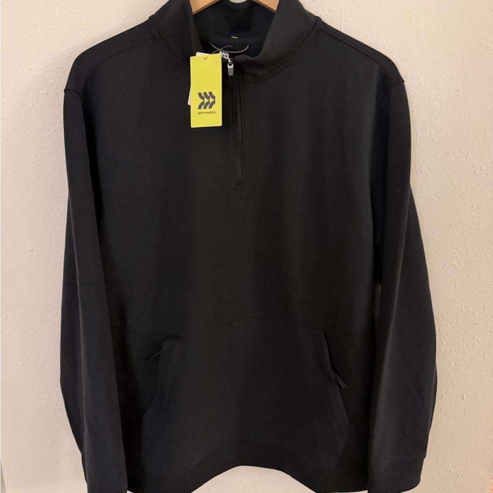Men’s Target All in Motion Black Quarter-Zip size L